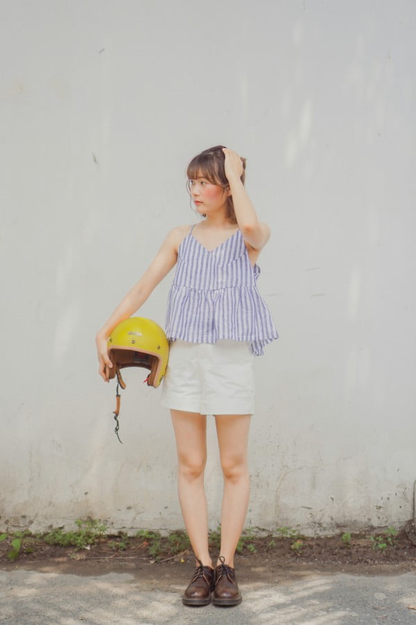 Mẫu áo sát nách đẹp 