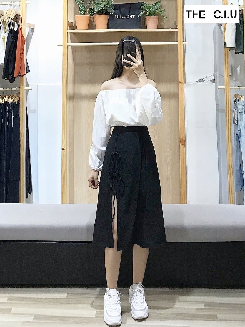 quần áo màu đen trắng 