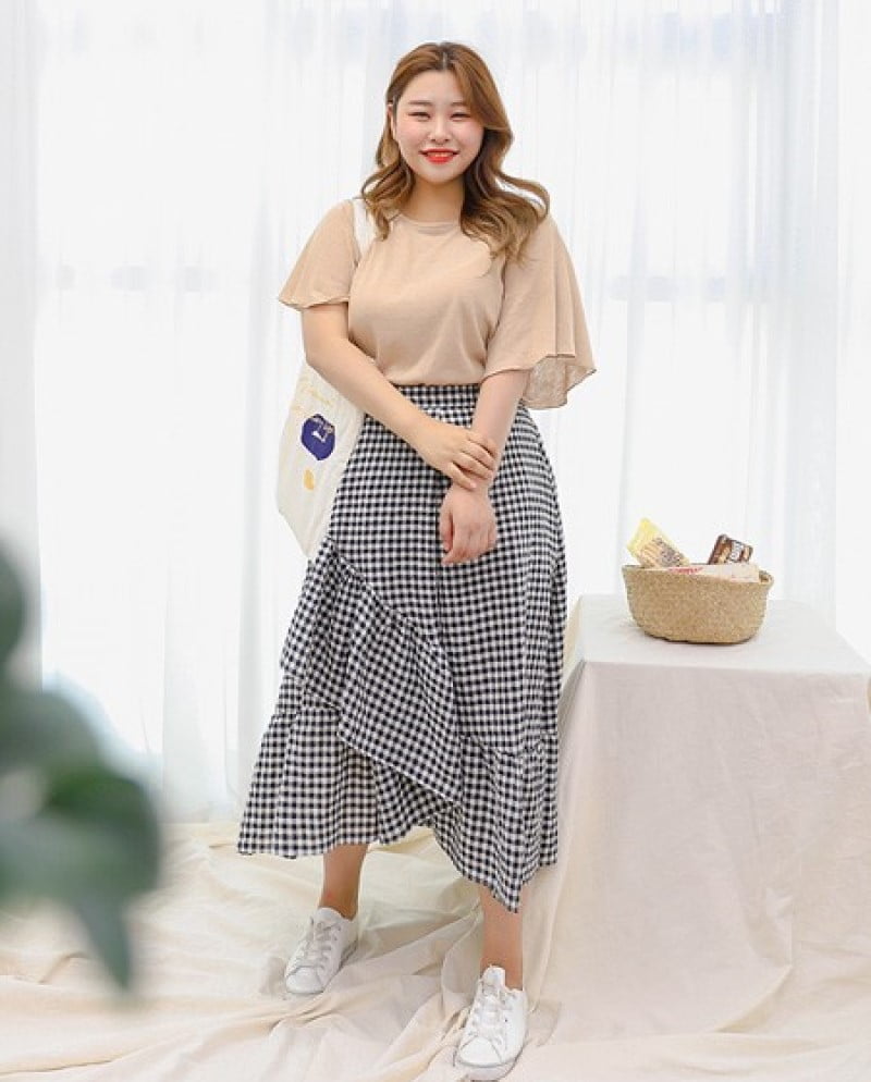 đầm midi dáng dài 