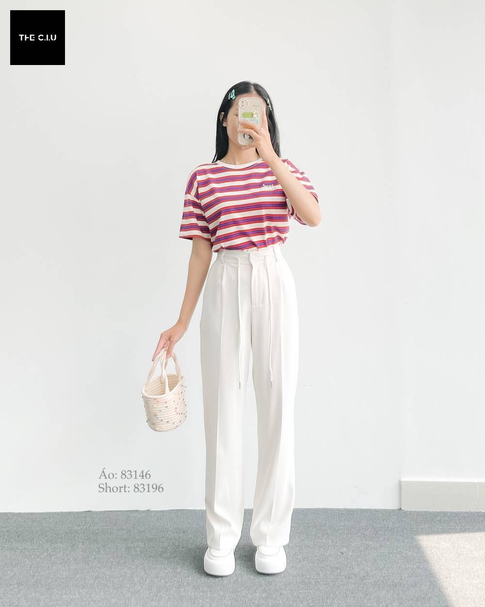 Không để áo “nuốt chửng” culottes của bạn