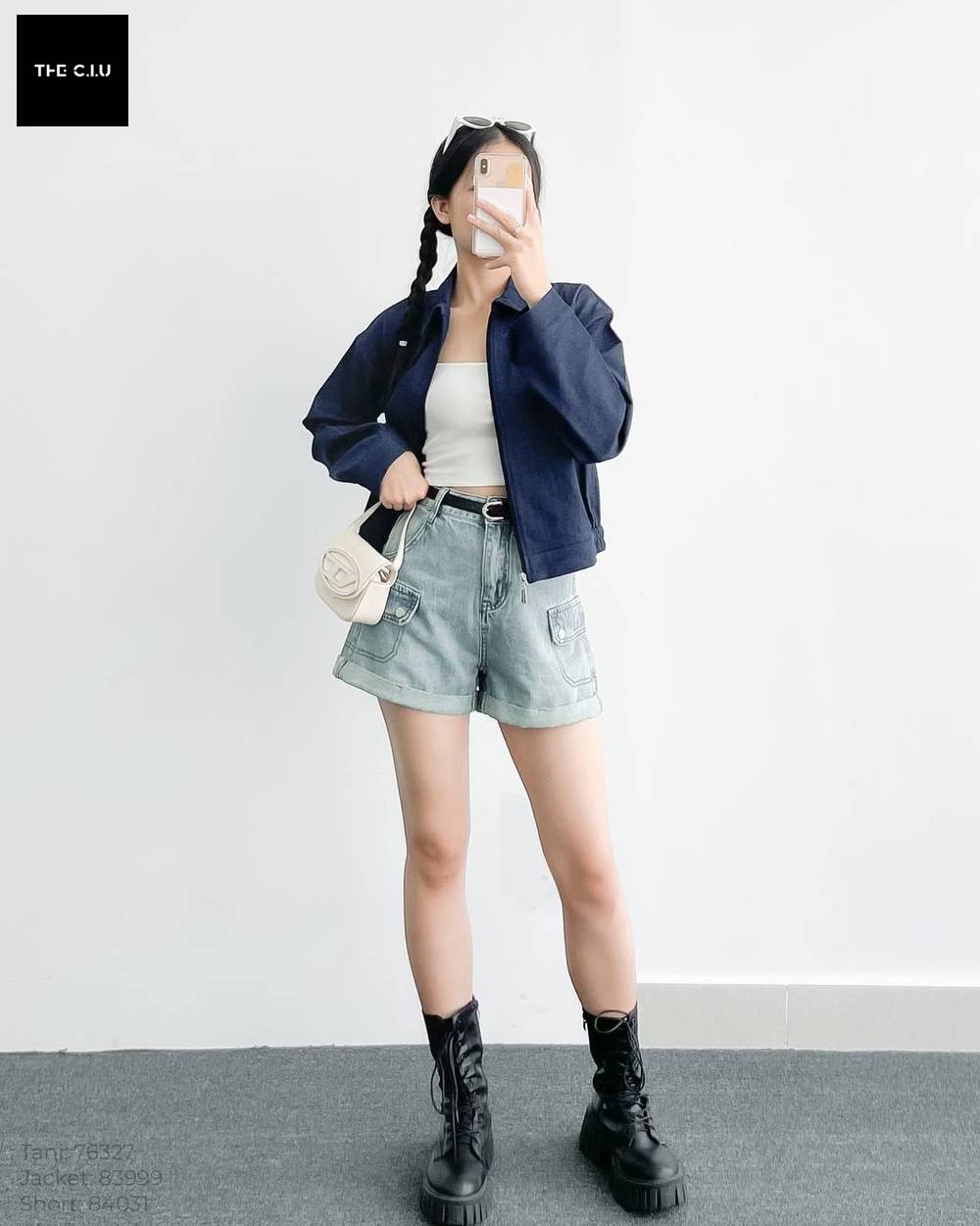 Áo khoác croptop denim - Xu hướng thời trang 2023