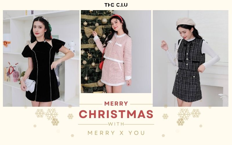 Vải tweed và vải nhung được sử dụng nhiều trong Merry X You