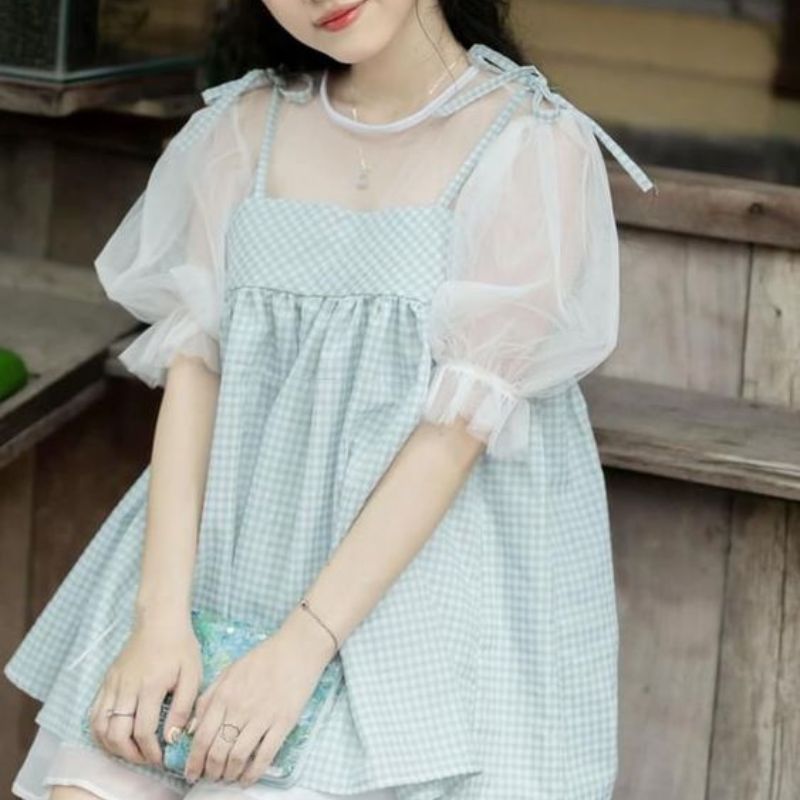 phối áo babydoll