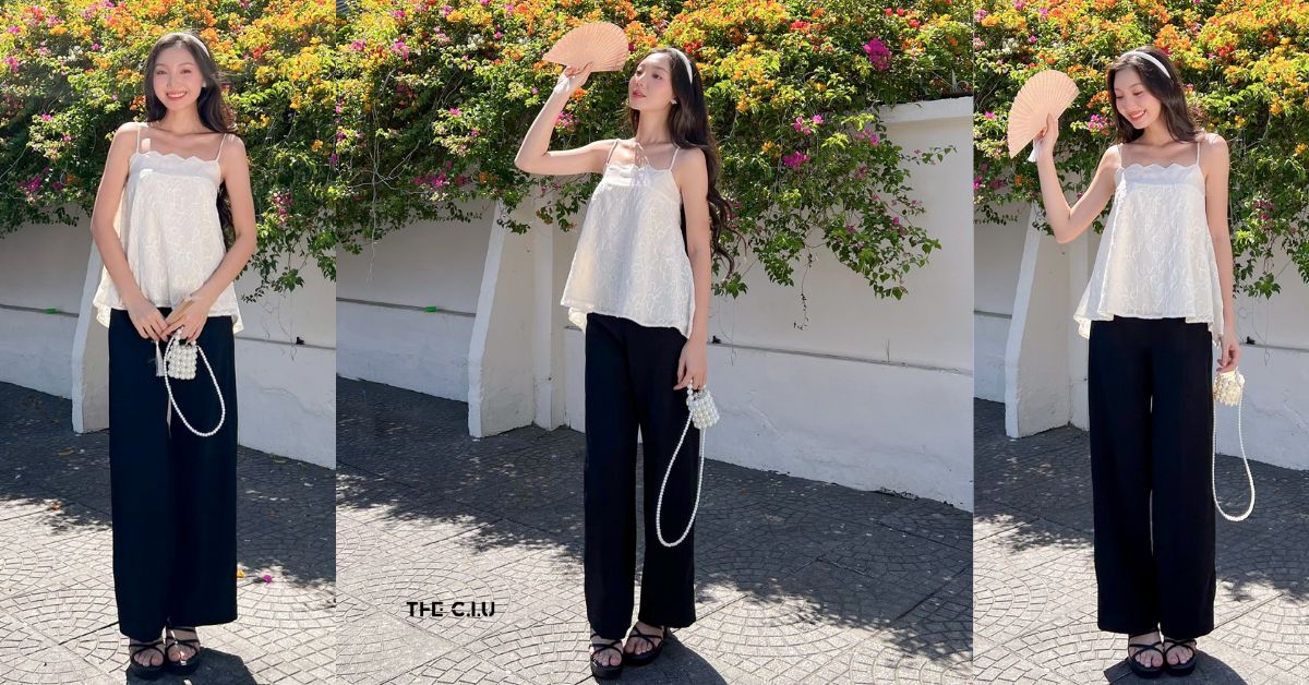 Mẹo Phối Đồ Với Quần Ống Rộng Trendy