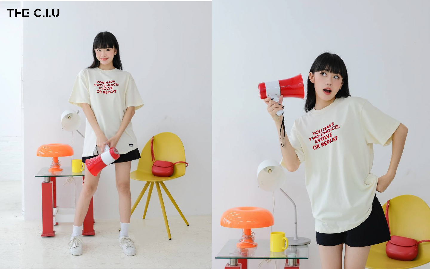 Áo thun oversize thích hợp cho những cô nàng street style