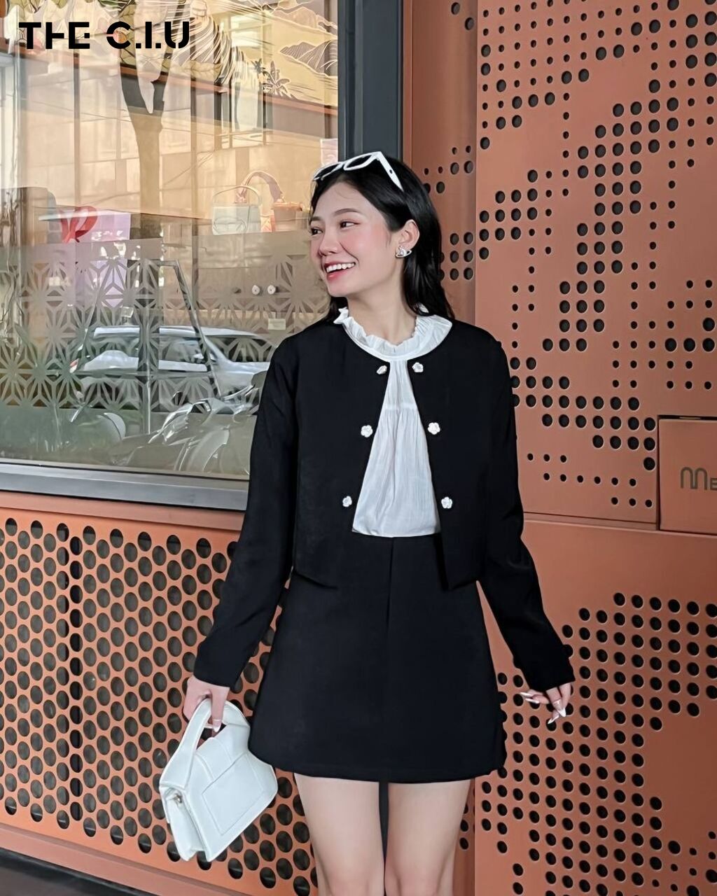 Áo khoác nhẹ nữ, áo khoác dài nữ.