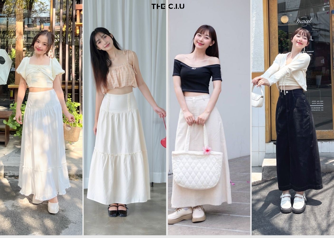 Cách chọn chân váy phù hợp với chiều cao