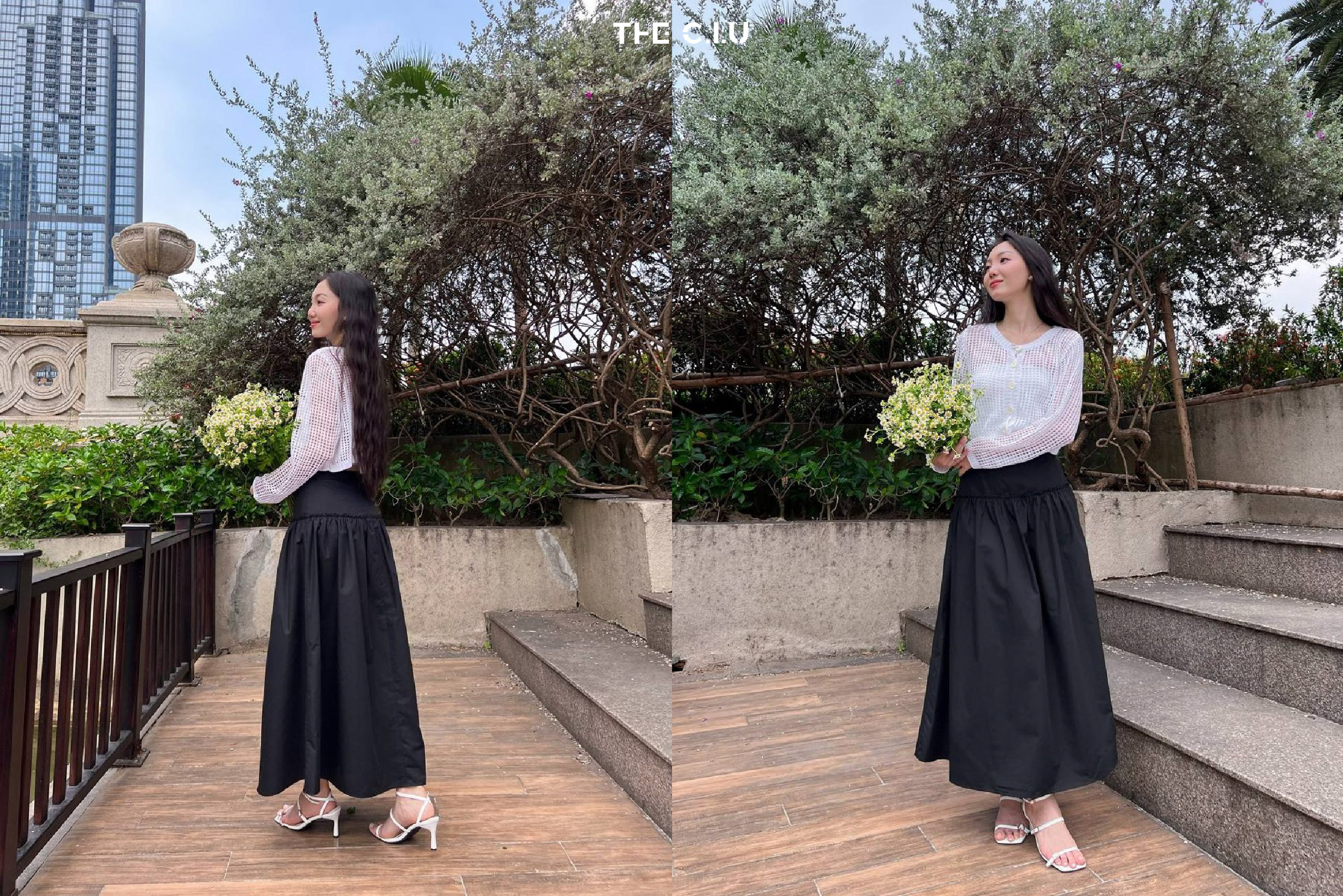 Chân váy dài Kate Silk mang dáng vẻ sang trọng