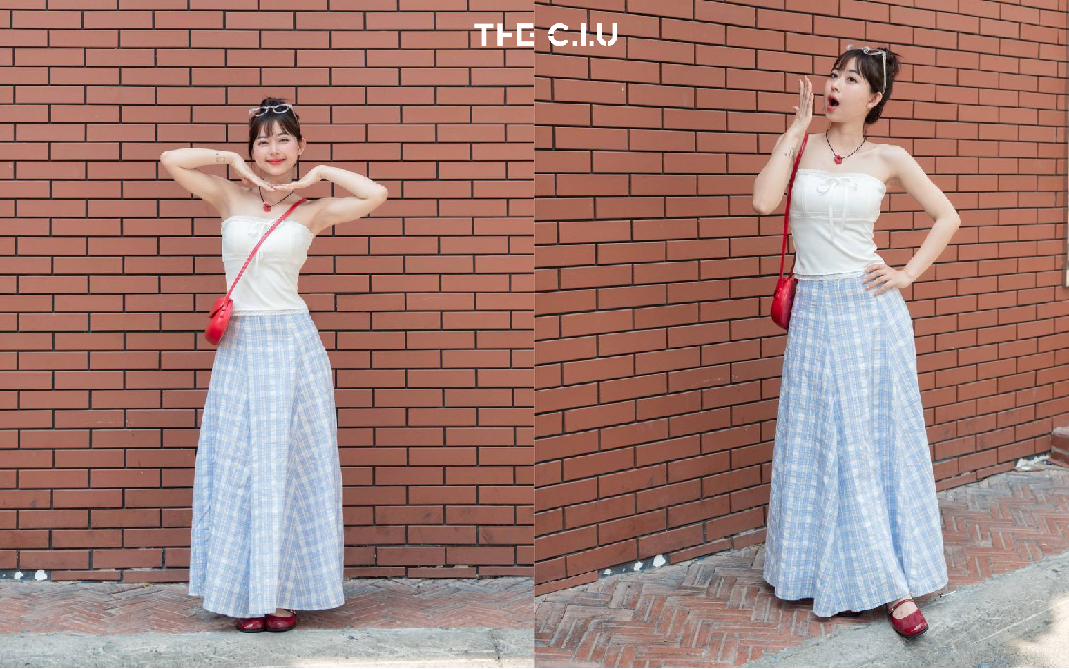 Cotton cũng là chất liệu quen thuộc khi may chân váy dài