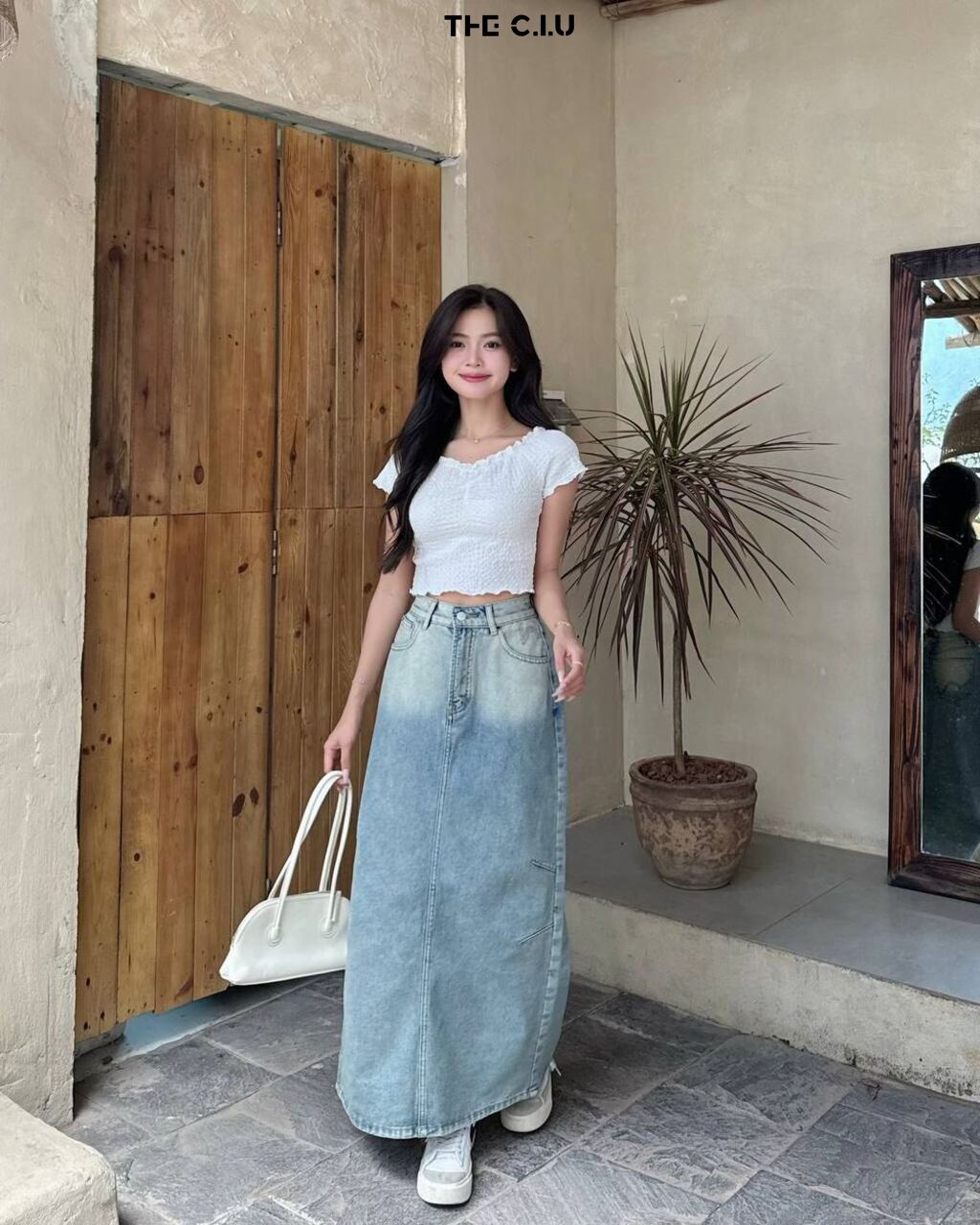 Các mẫu chân váy chữ A đẹp, trendy