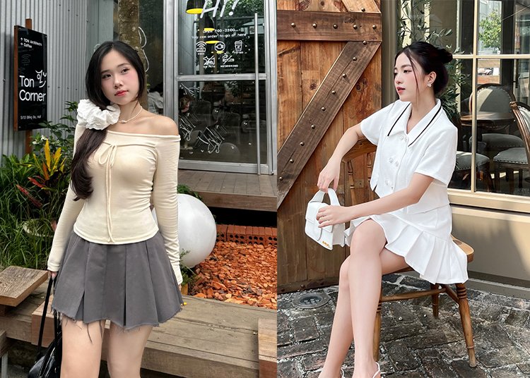 Chân Váy Xếp Ly: Bí Quyết Để Outfit Thêm Xinh Xắn