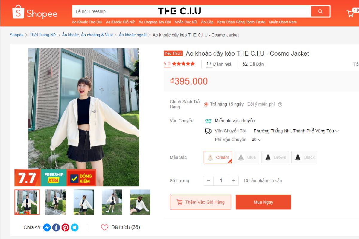 Shopee THE C.I.U chính là một trong những sự lựa chọn tuyệt vời mà bạn không thể bỏ qua