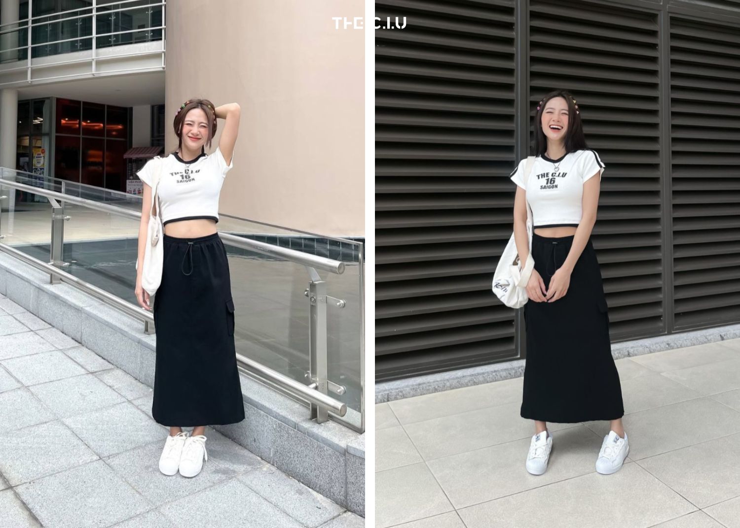 Bạn có thể chọn váy midi theo các phong cách khác nhau