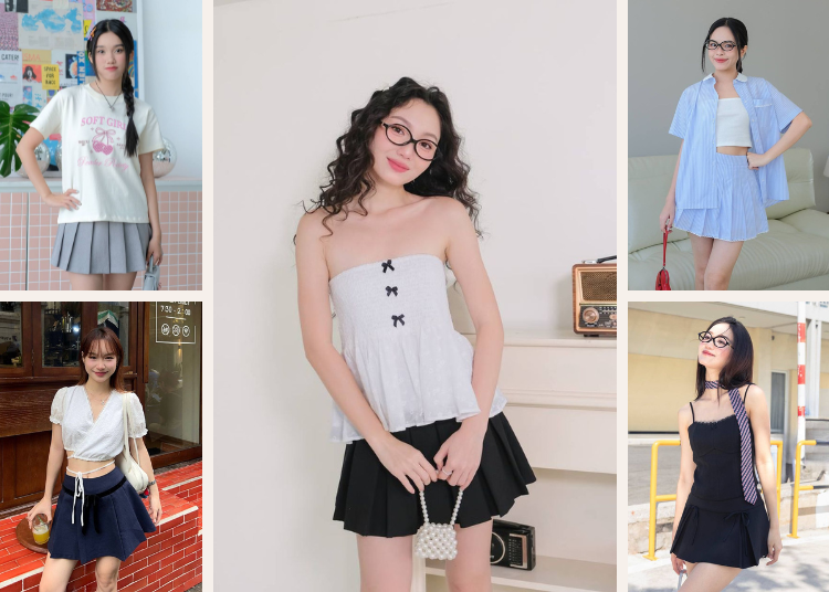 Chân Váy Xếp Ly Ngắn Mặc Với Áo Gì? Hướng Dẫn Phối Đồ Đỉnh Cao Cho Nàng
