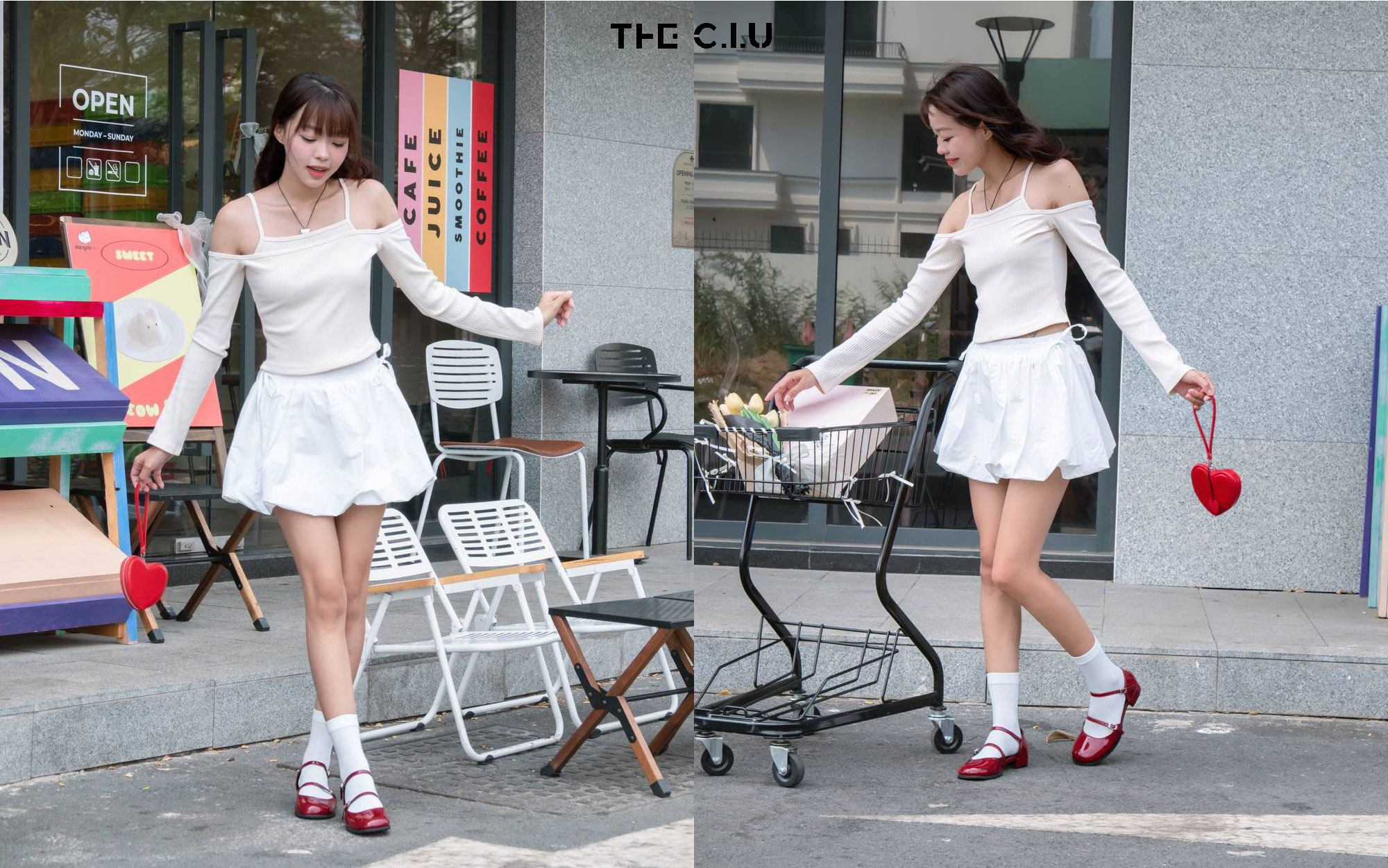 Chọn chân váy cotton, voan hoặc lụa để "hạ nhiệt" mùa hè