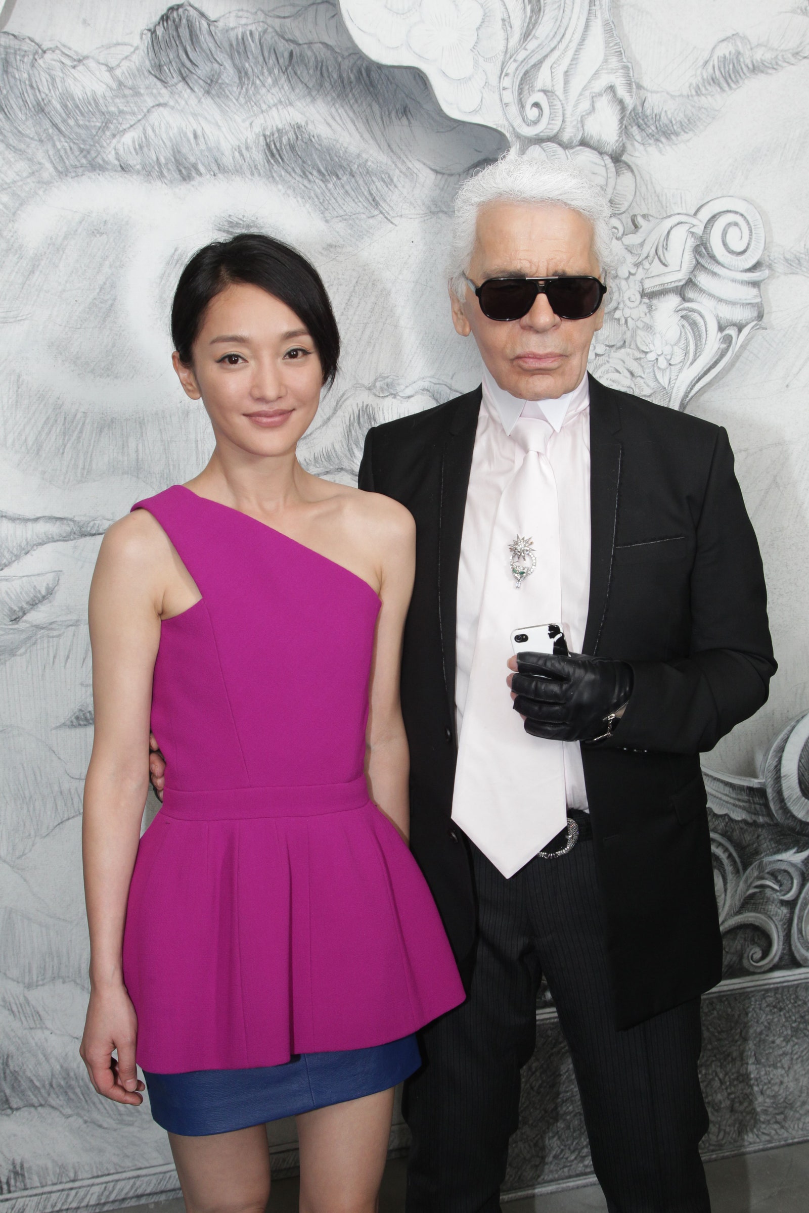 Châu Tấn và mối lương duyên cùng Karl Lagerfeld và Chanel