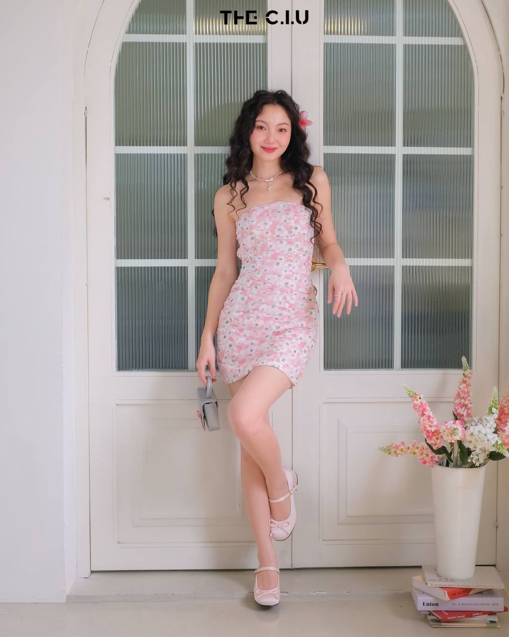 chọn chân váy hoa nhí
