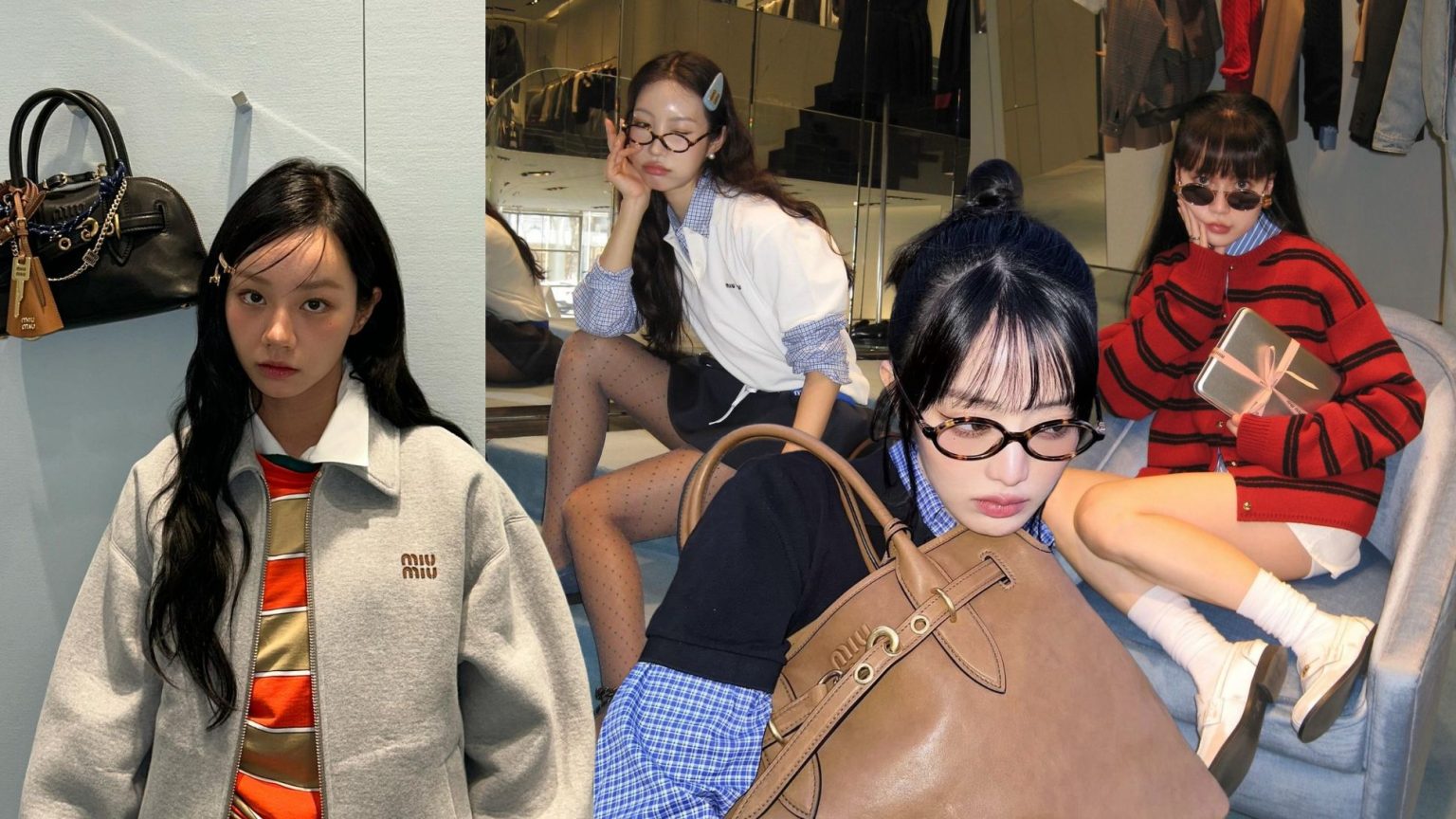 Thời trang "mọt sách” và xu hướng "Miu Miu girl" lớp Layering đặc trưng