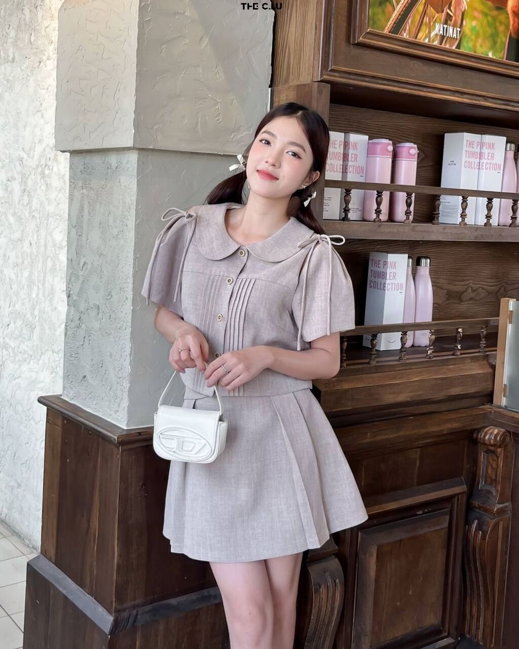 Thiết kế set dạ dễ thương tại THE C.I.U.