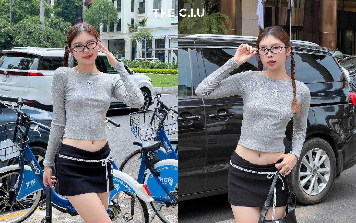 Chất liệu thun co giãn và đường may tỉ mỉ giúp chân váy thun Zara tôn dáng và mang lại sự thoải mái tối đa