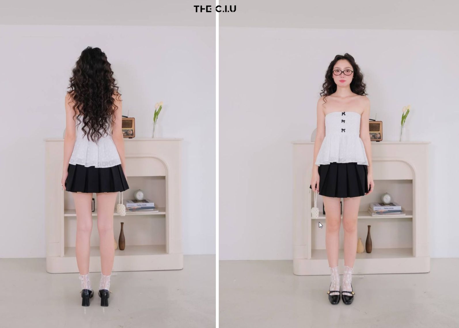 cách gấp váy xếp ly