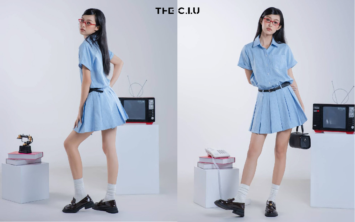 Chân váy xếp ly giúp nàng tự tin khoe dáng