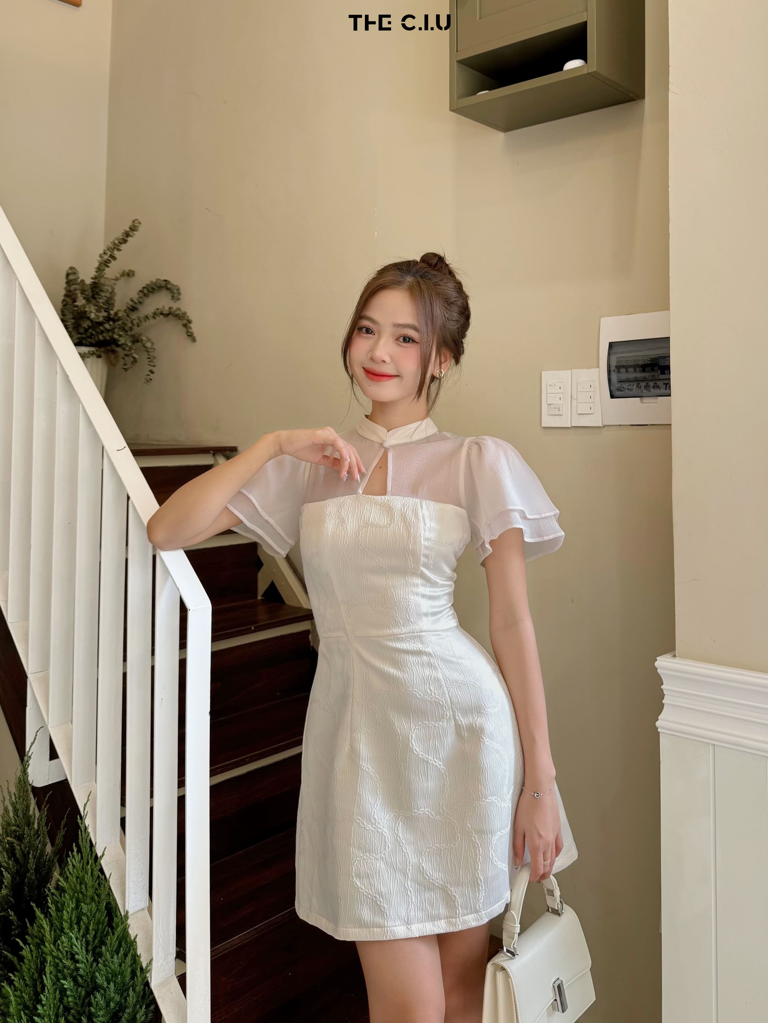 Đầm dự tiệc cho các nàng có vóc dáng thân trên đầy đặn
