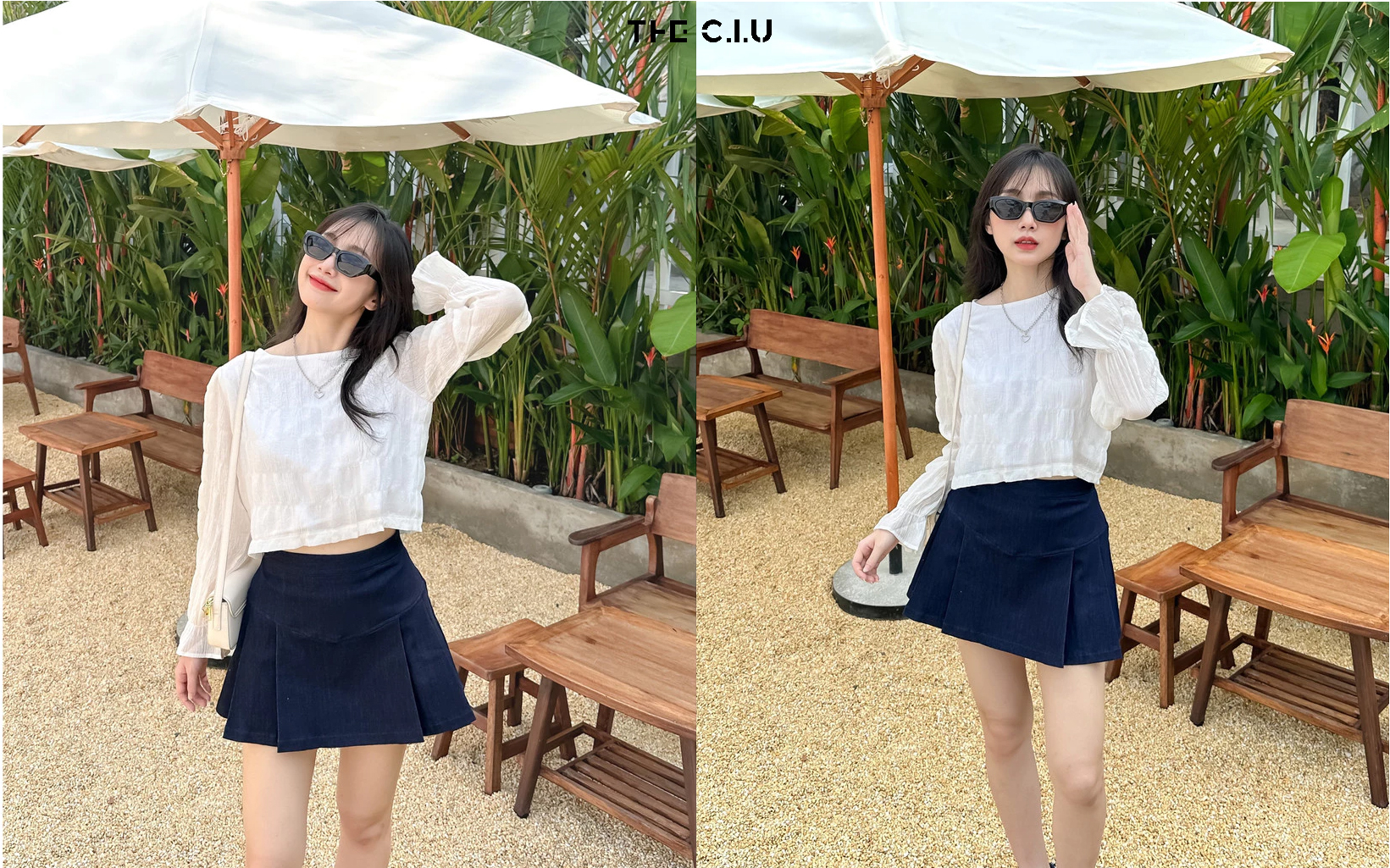Chân váy Paris Skirt với chất liệu denim cao cấp cùng thiết kế thời thượng