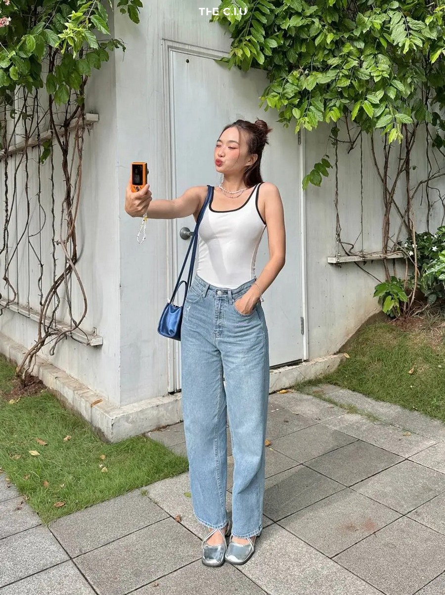 Lưu ý khi chọn quần jeans nữ lưng cao