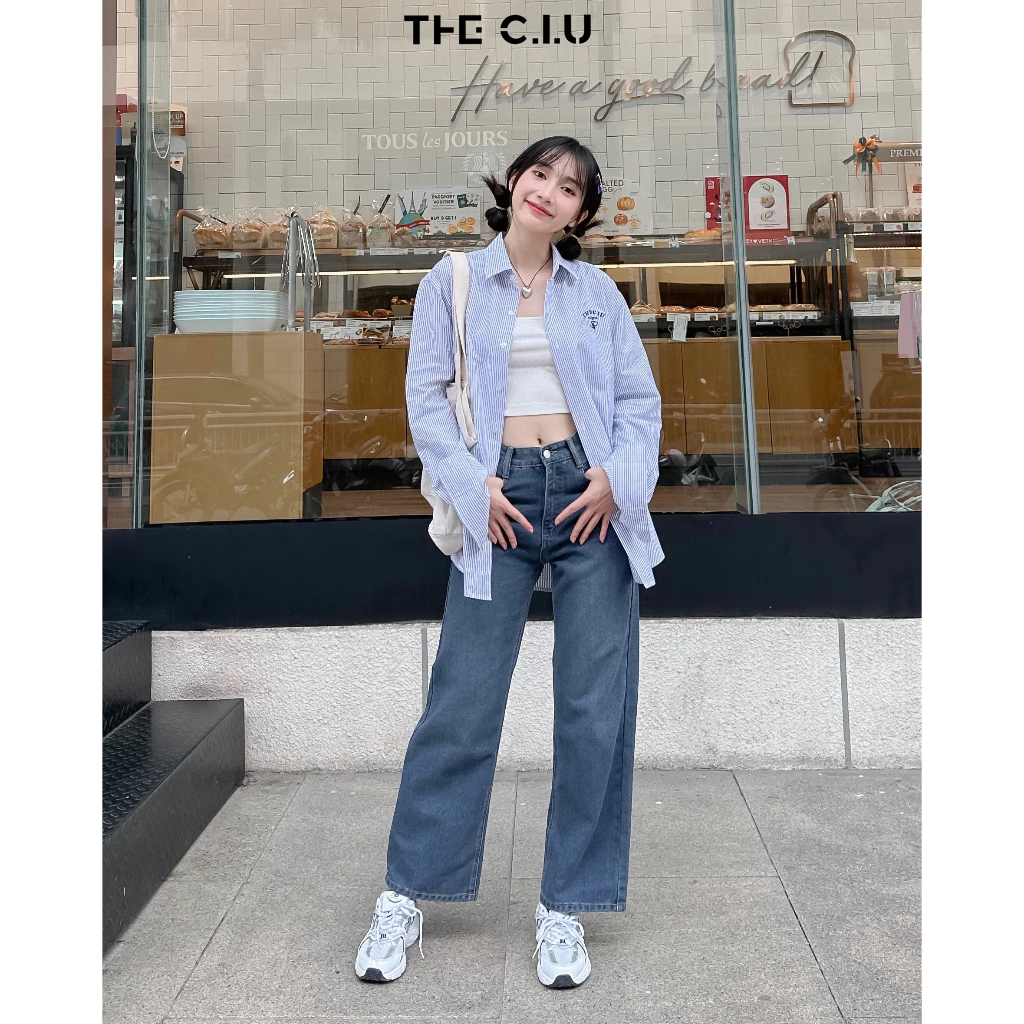 Review Jeans Nữ Ống Rộng Wide Leg Jeans THE C.I.U