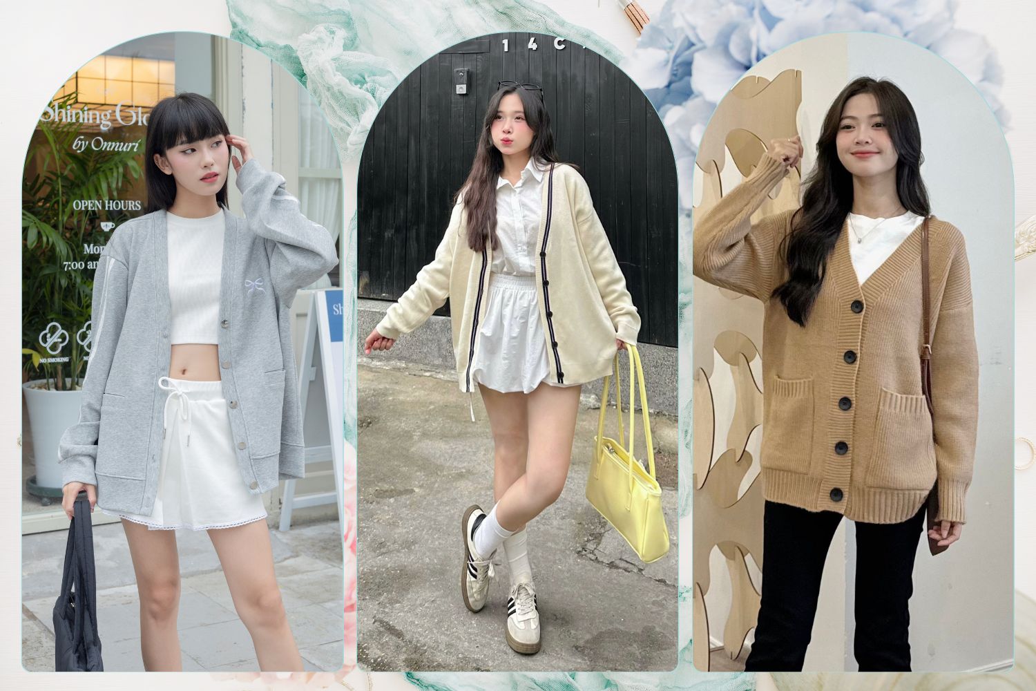 Cách Kết Hợp Áo Cardigan Dáng Dài Với Các Item Thời Trang