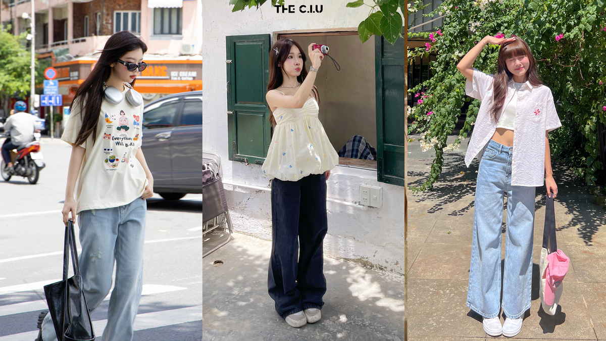 Dáng quần nào cũng có thể dùng để cắt rách.