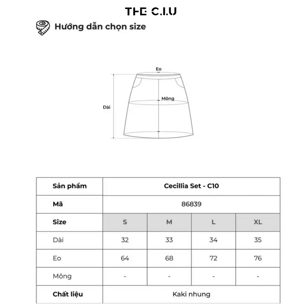 Hướng dẫn lựa chọn chân váy