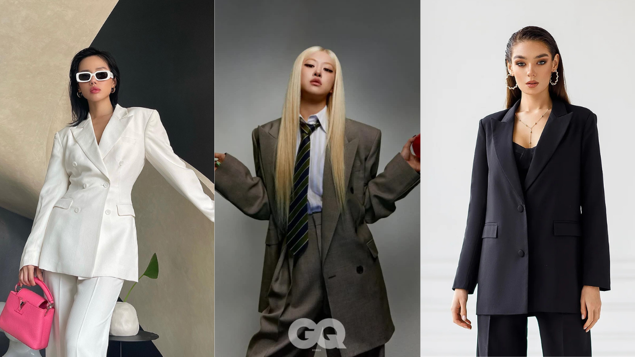Lối Phối Suit Oversized Thể Hiện Cá Tính Riêng Như Các “Girl Boss”