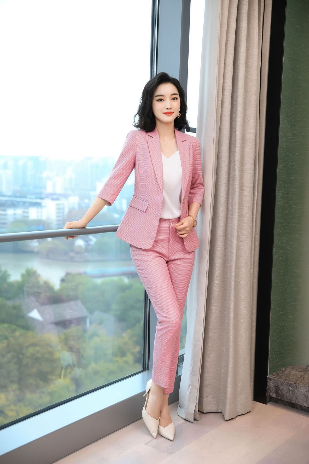 các mẫu áo vest nữ tay lỡ đẹp